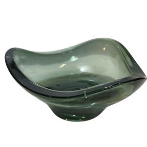 Vintage 1970s Zabkowice Poland Ashtray #2301 Designed Jan Sylwester Drost Gray